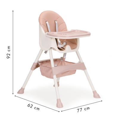 Fotelik  do karmienia 2w1 pink Ecotyos