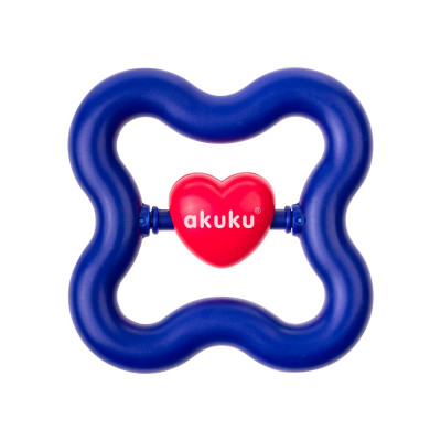 AKUKU A0463 Grzechotka z serduszkiem