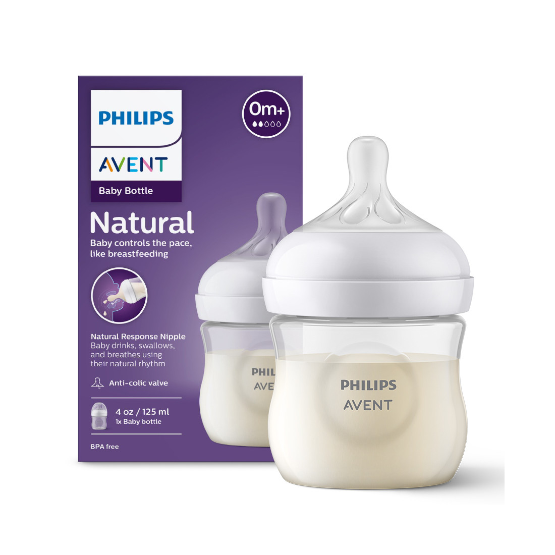 Butelka Natural Responsywna 125 ml AVENT SCY900/01