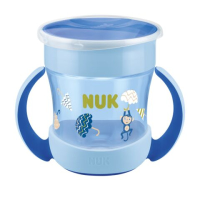 NUK 751278 Kubek Mini Magic Cup 360 z uchwytem niekapek 6+