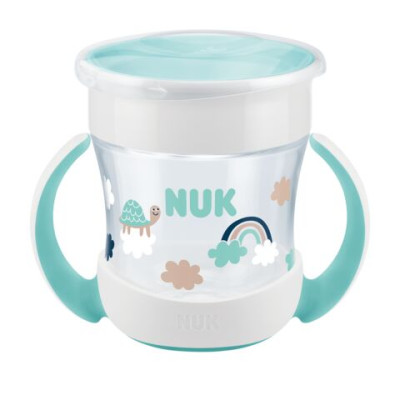 NUK 751278 Kubek Mini Magic Cup 360 z uchwytem niekapek 6+
