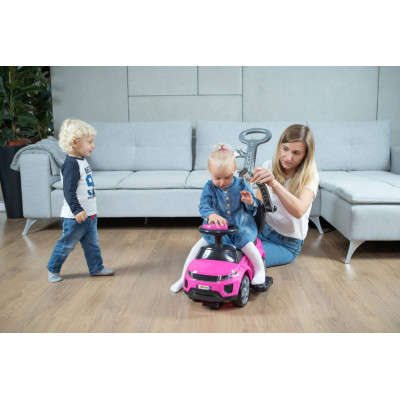 TOMA-Jeździk /odpychacz 614R z dźwiękiem pink