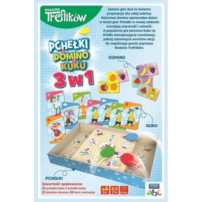 TREFL 01921 Gra Trefliki 3w1