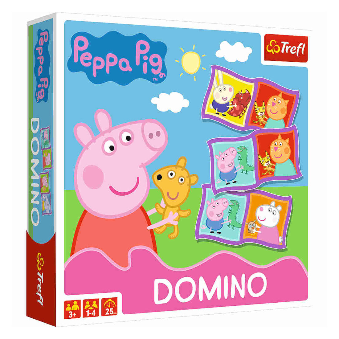 TREFL 02066 Gra Domino Świnka Peppa
