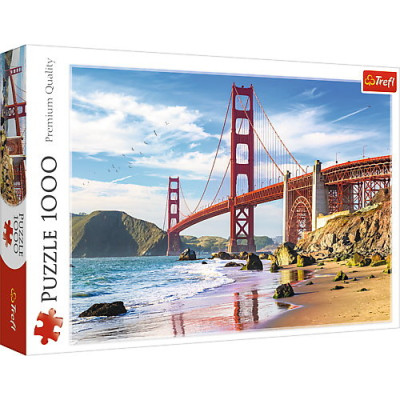 TREFL 10722 Puzzle 1000 Most Gate Bridge, San Francisco USA