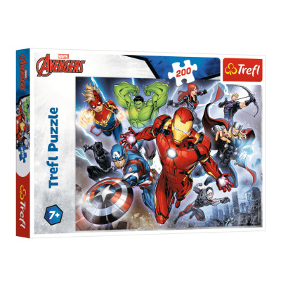 TREFL 13260 Puzzle ''200'' Waleczni Avengersi