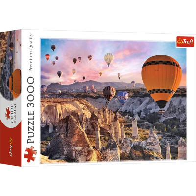 TREFL 33059 Puzzle 3000 Balony nad Kapadocją