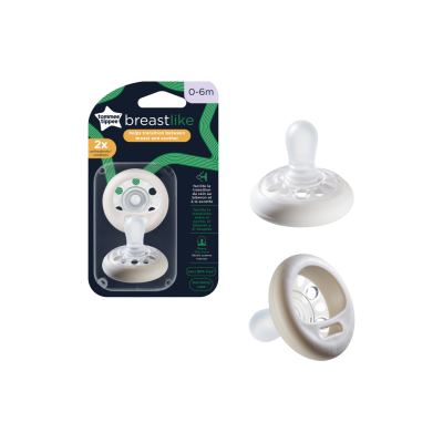 TT 43344015 Smoczek BREAST-LIKE 2x 0-6m