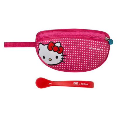 B.BOX Śliniak dla niemowlaka w saszetce Hello Kitty Pop Star