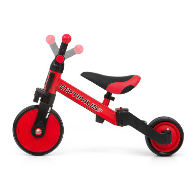 MILLY MALLY Rowerek 3w1 OPTIMUS czerwony