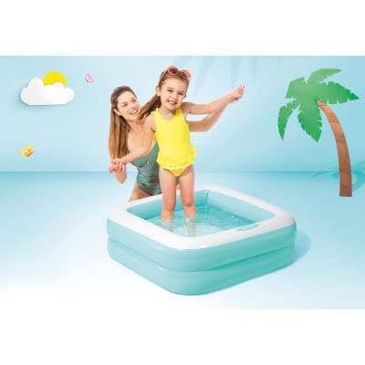 Basen brodzik dla dzieci pompowany 57100 Niebieski - INTEX
