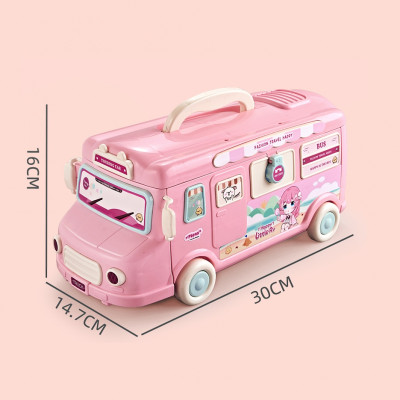 WOOPIE 50155 Kamper 2w1 Domek XXL zestaw dla lalek