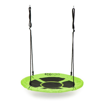 Huśtawka ogrodowa bocianie gniazdo 100cm ECOTOYS zielona