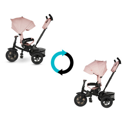 MILLY MALLY 5390 Qplay Rowerek trójkołowy Premium Pink