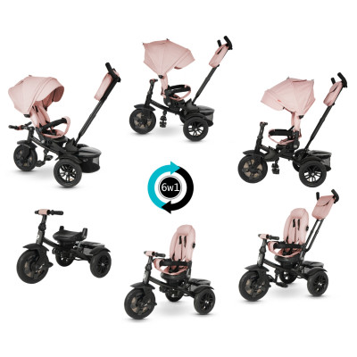 MILLY MALLY 5390 Qplay Rowerek trójkołowy Premium Pink