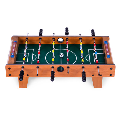 Stół do piłkarzyków mini 70x35 cm drewniany piłkarzyki ECOTOYS