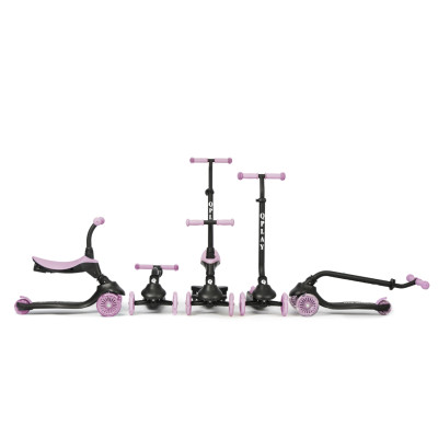 MILLY MALLY 6313 Qplay Hulajnoga Sema Evo 3w1 Violet