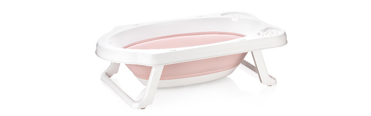 Wanienka składana dla dziecka nordic pink KEEEPER 106475 Maja